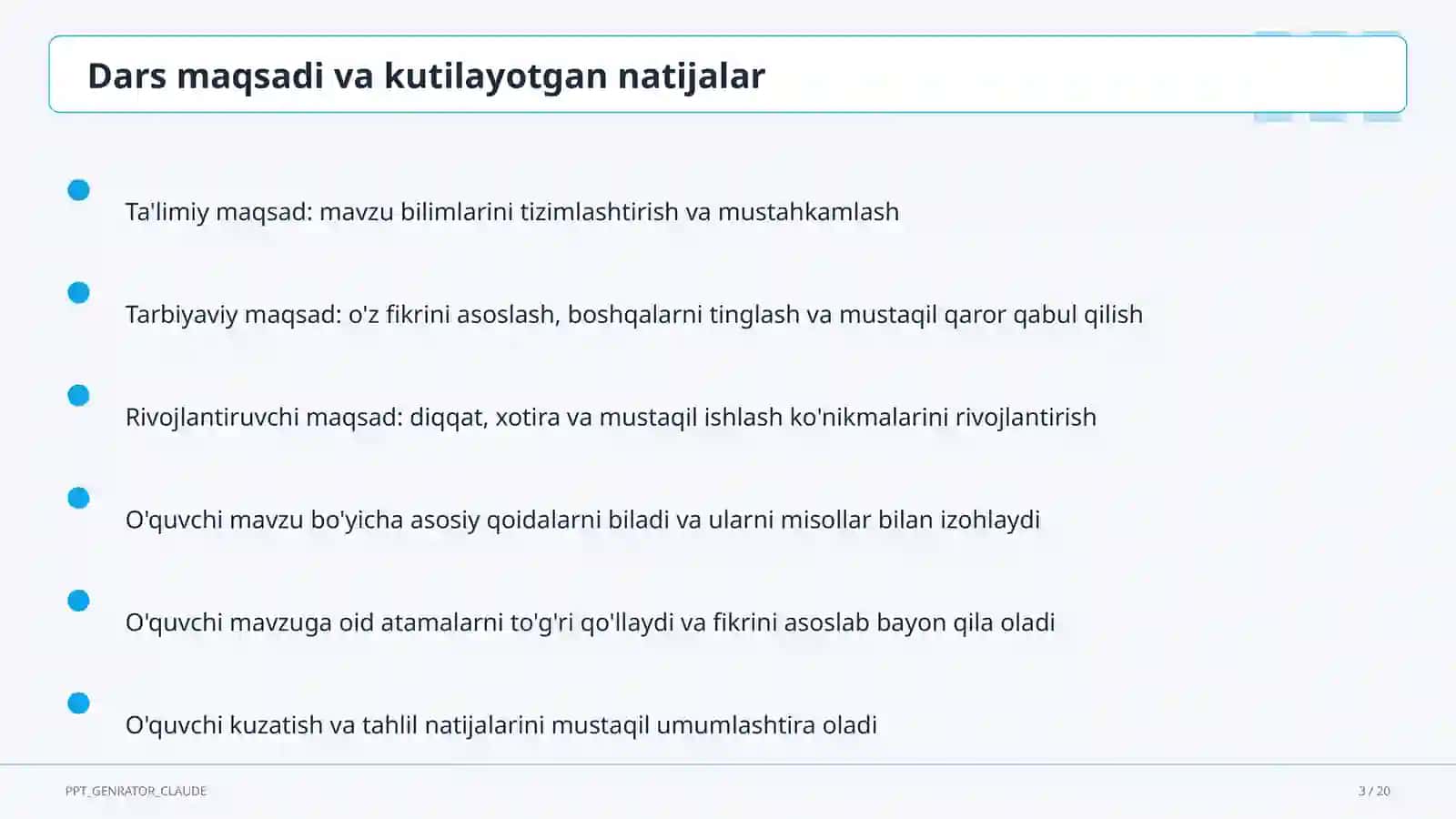Ekologik tarbiya: tabiatni asraylik 3