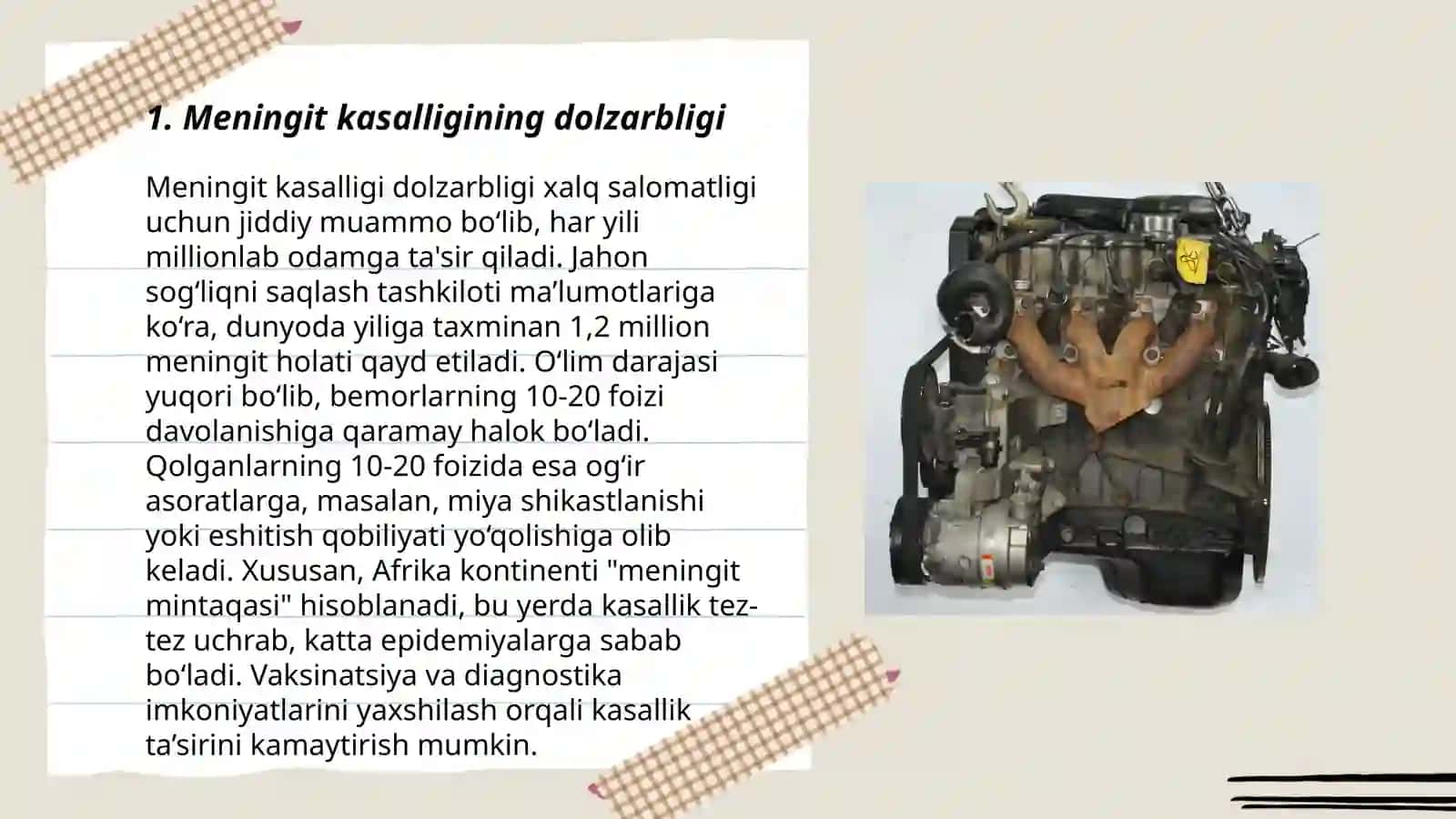 Meningit kasalligi, dolzarbligi, etiologiyasi, klinikasi, davolash 3