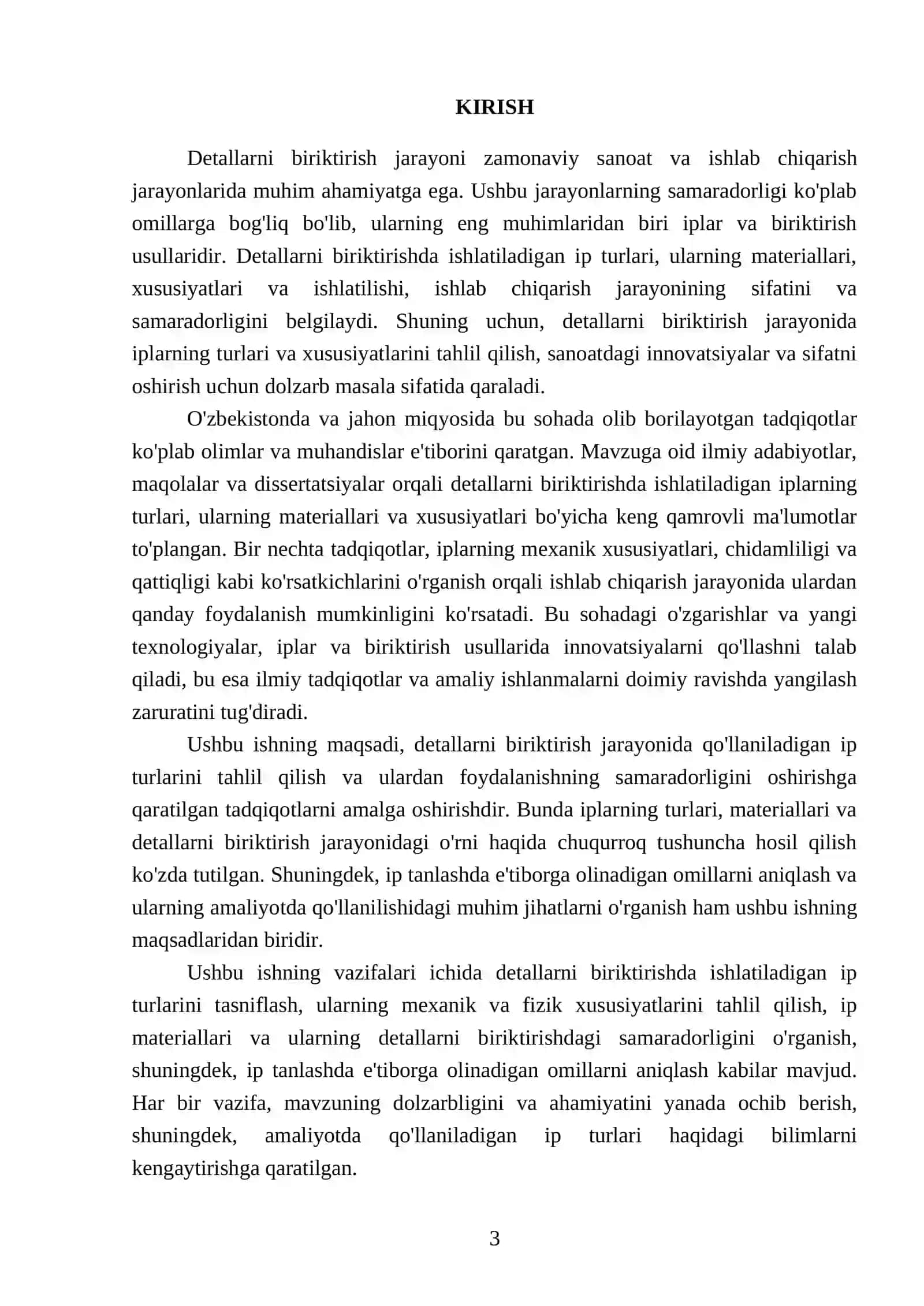 Detallarni biriktirish jarayonida qòllaniladigan ip turlarini tahlil qilish 3