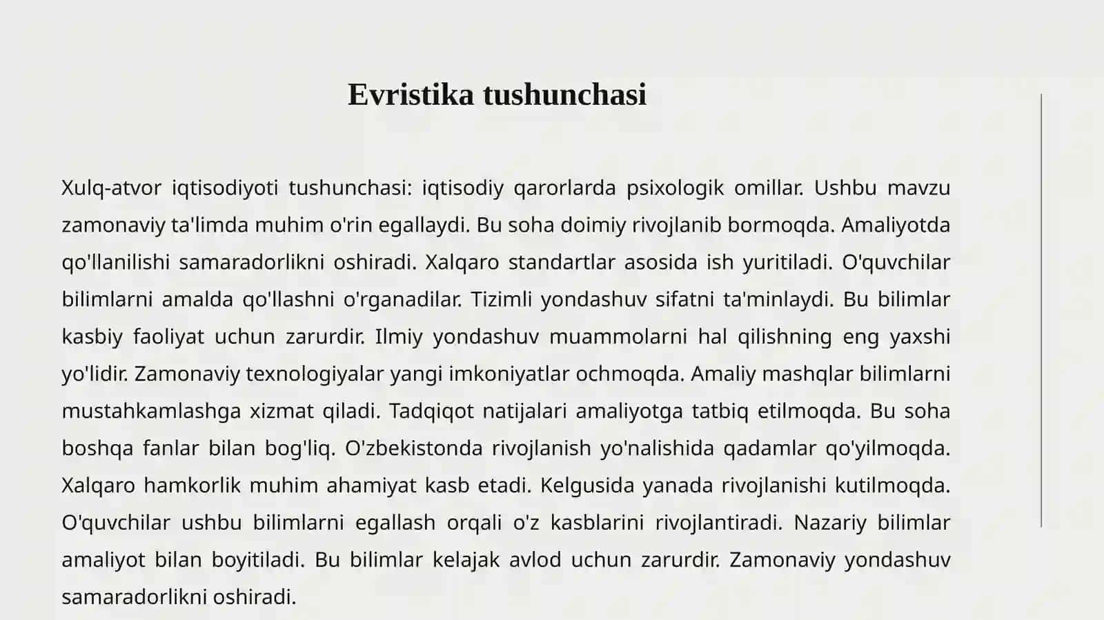 XULQ-ATVOR IQTISODIYOTI 3