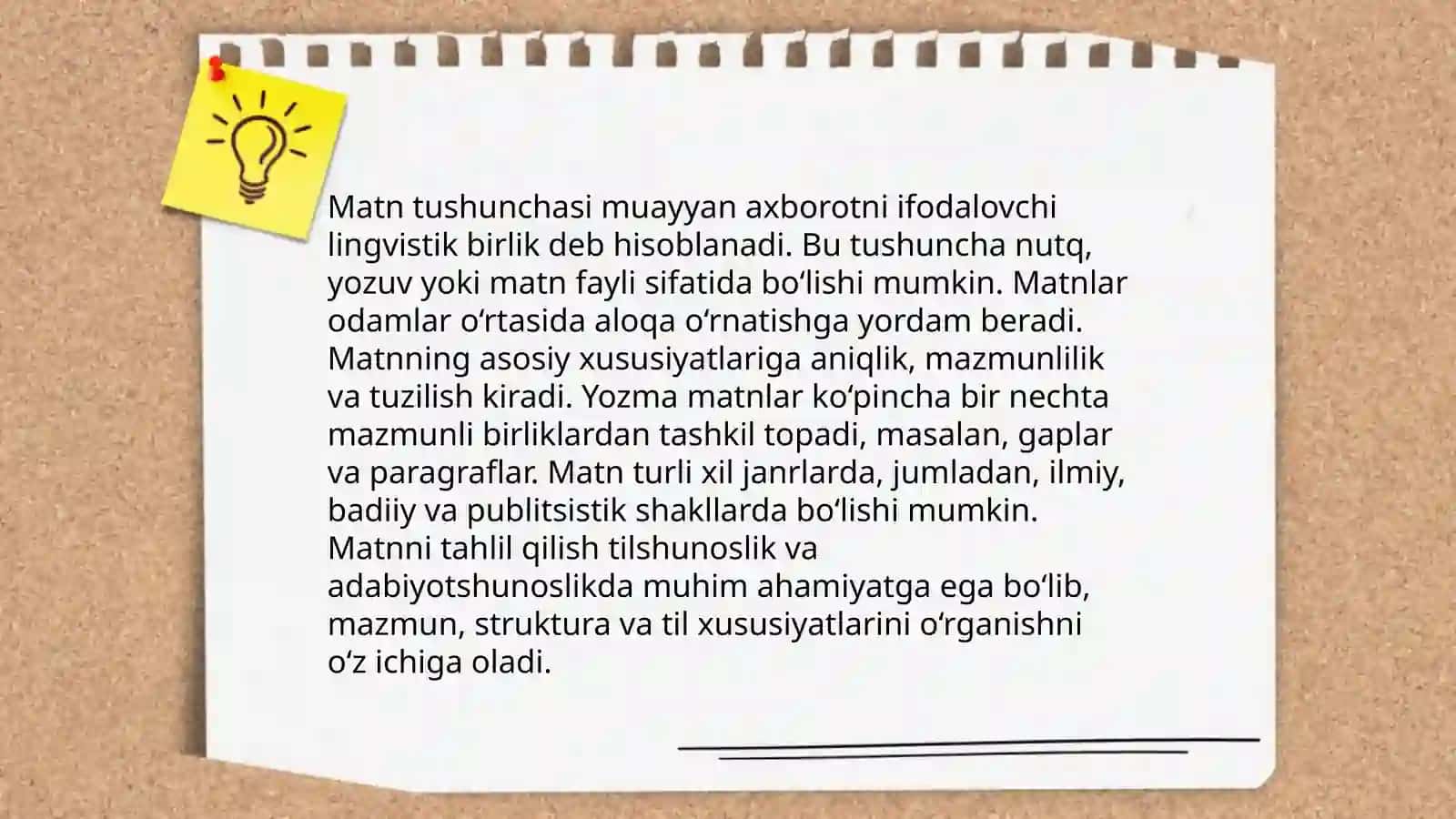 Matn va uning turlari 3