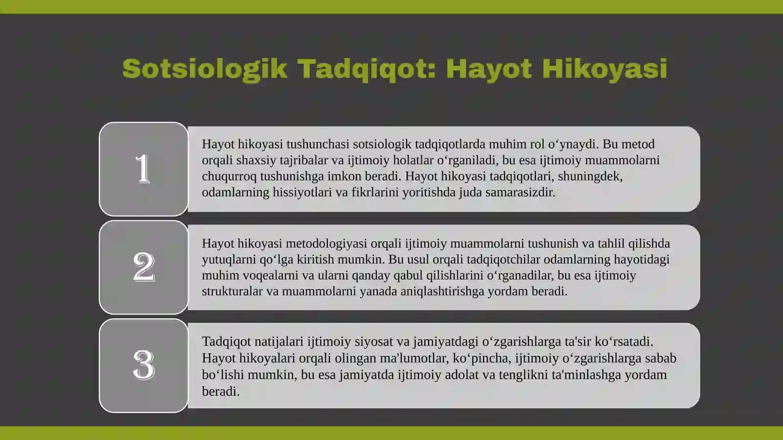 Hayot hikoyasi sifatli sotsiologik tadqiqot  turi sifatida 3