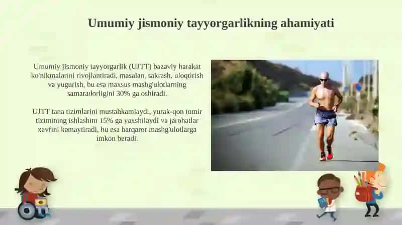 Umumiy jismoniy tayyorgarlik 3