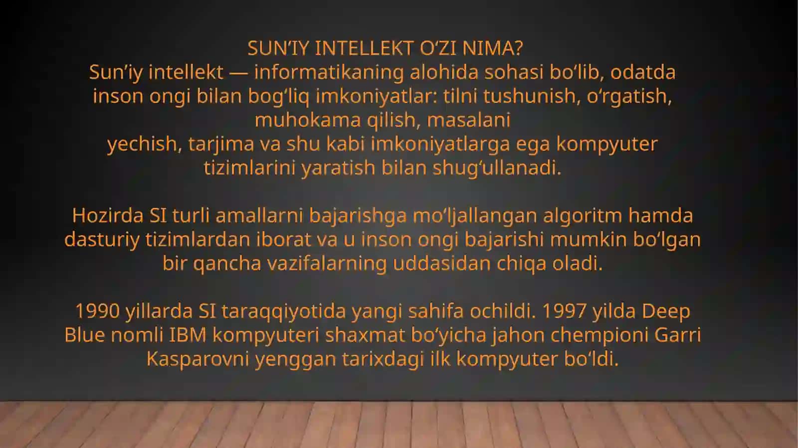 Sun’iy intellekt 3