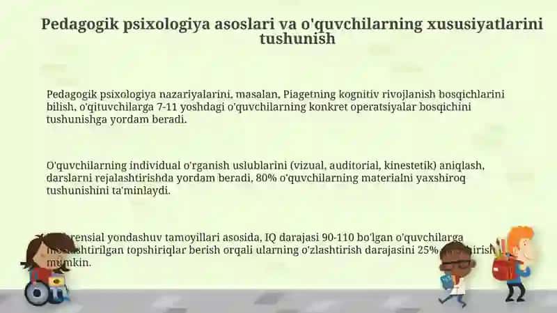 Pedagog- psixologlarning tarbiyachisiga qoʻyiladigan talablar va ish metodlari 3