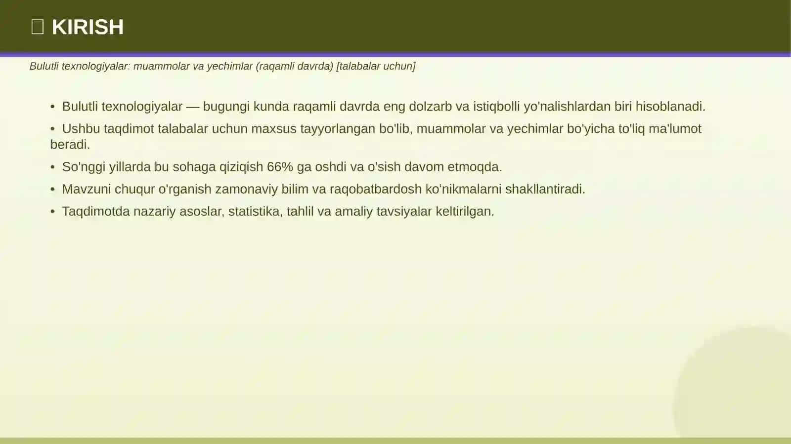 Bulutli texnologiyalar 3