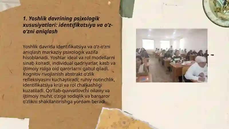 Yoshlik yetuklik va keksalik davrining psixologik xususiyatlari 3