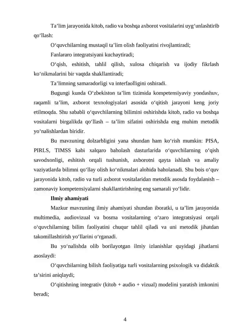 Oʻquvchilarning bilimini oshirishda kitob, radio va boshqa vositalaridan foydalanish metodikasi 3