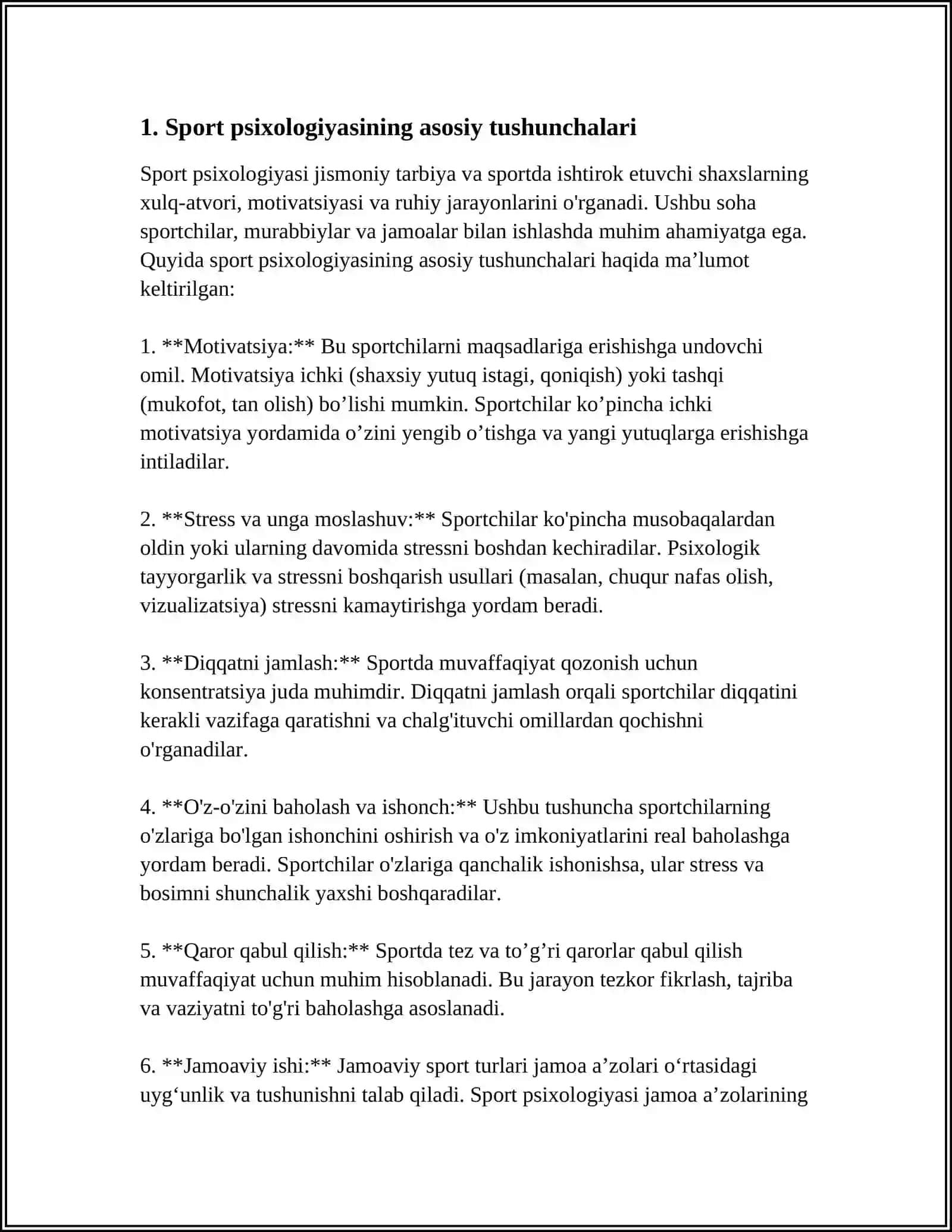SPORT O'QITUVCHISI VA MURABBIY FAOLIYATINING PSIXOLOGIK ASOSLARI 3