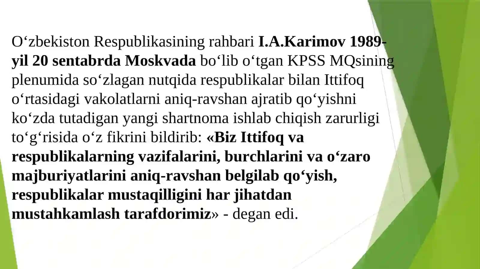 O`zbekistonning eng yaxshi tarixi 3