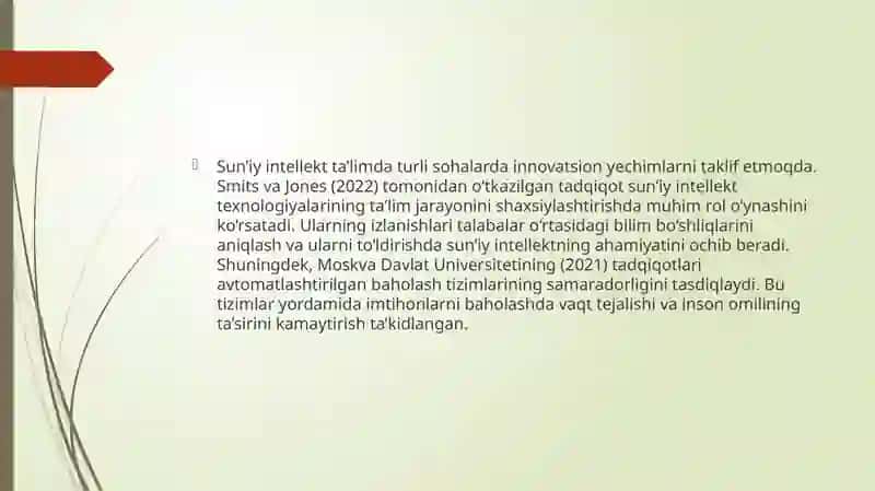 Sun'iy intellekt texnologiyalari 3
