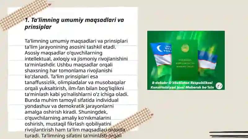 Ta'limning umumiy maqsadlari va prinsiplari 3