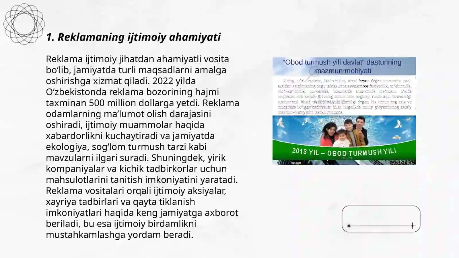 Reklamalarning ijtimoiy mazmun-mohiyati 3