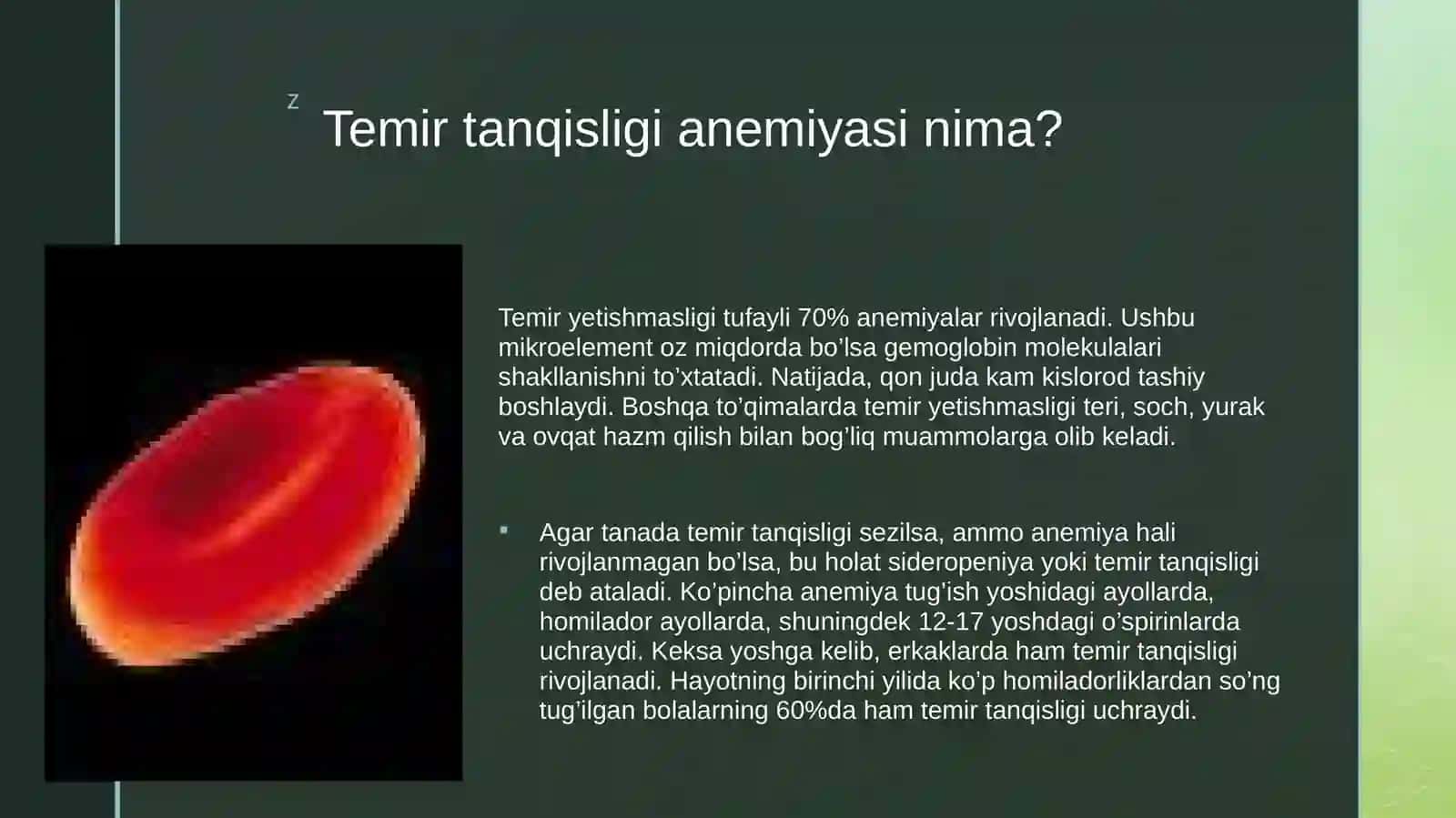 Temir tanqisligi anemiyasi 3