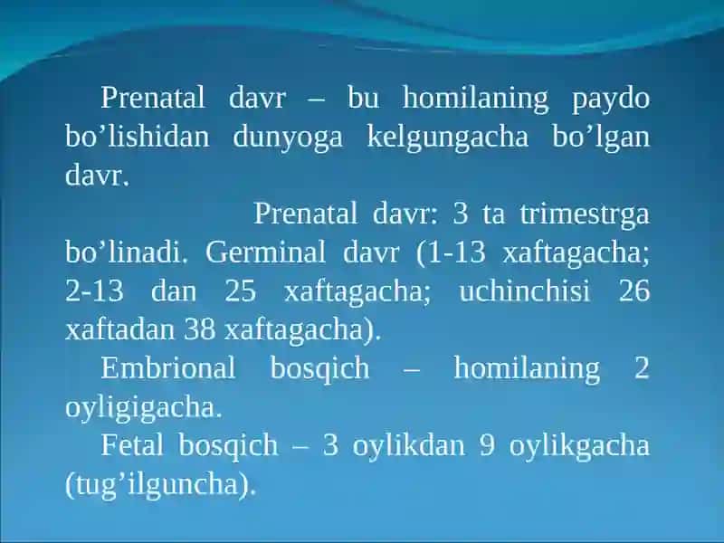 Chaqaloqlik davrining psixologik xususiyatlari 3