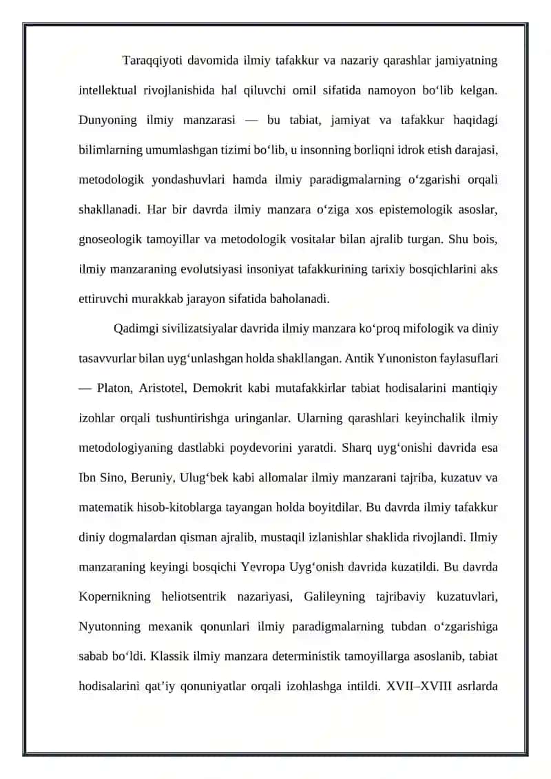 Qadimgi sivilizatsiyalar davrida ilmiy tafakkur 3