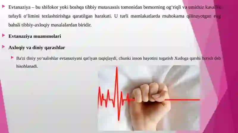 Evtanaziya muomalari 3