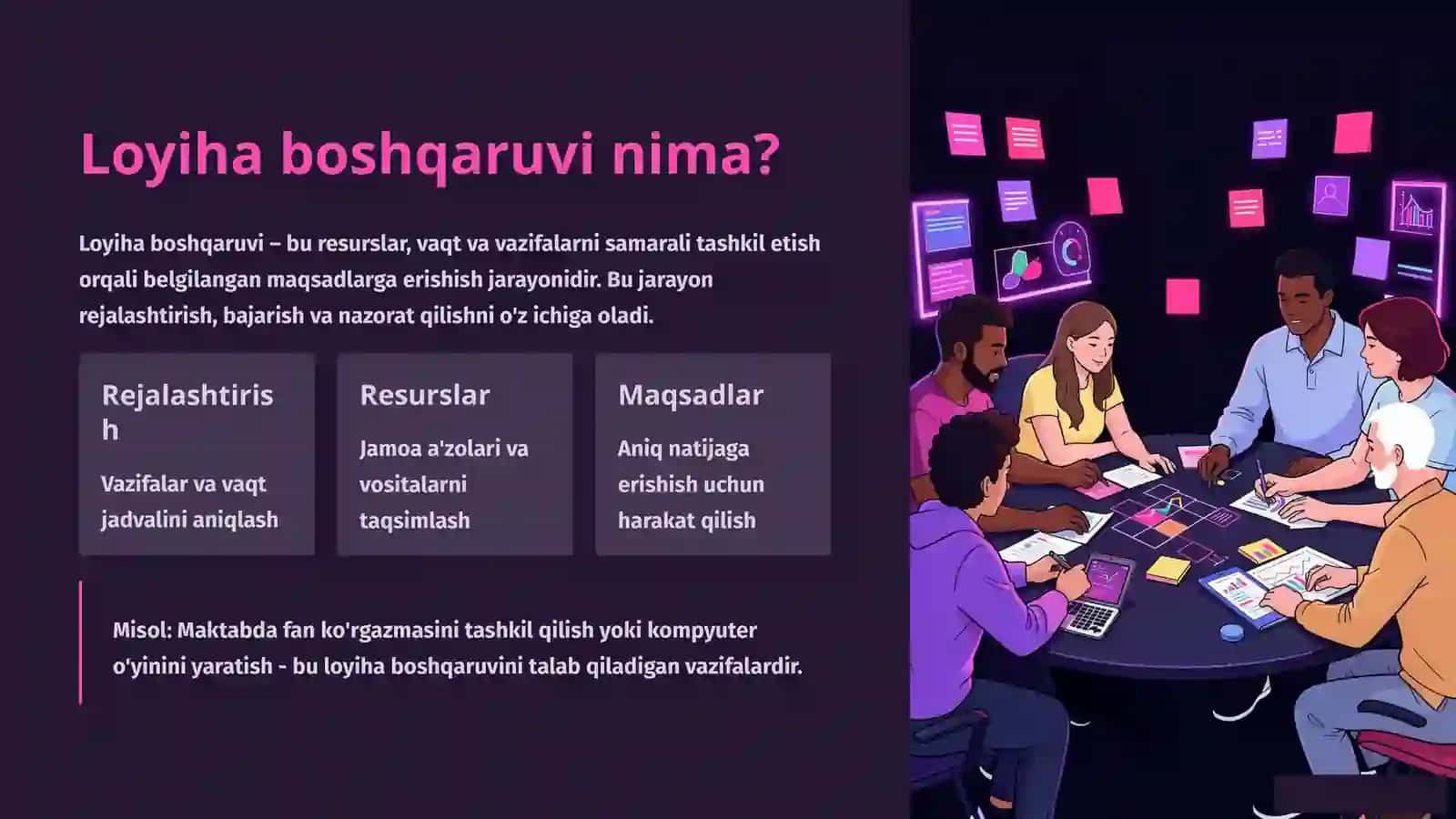 Loyiha boshqaruvi uchun dasturiy ta'minot turlari 3