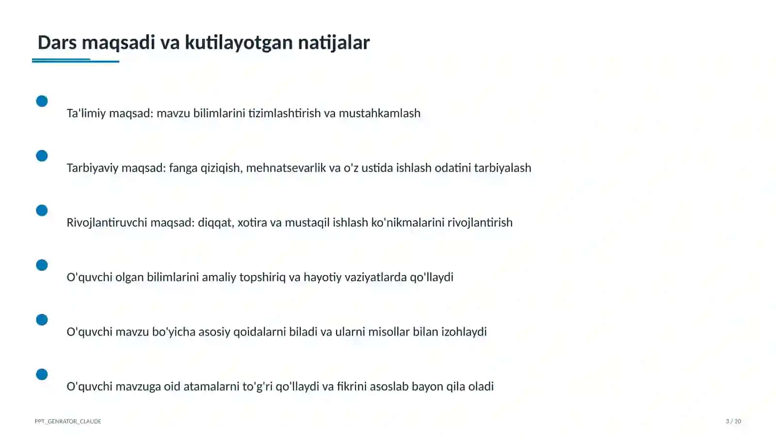 Elektr konstruktor bilan ishlash (4-sinf) 3
