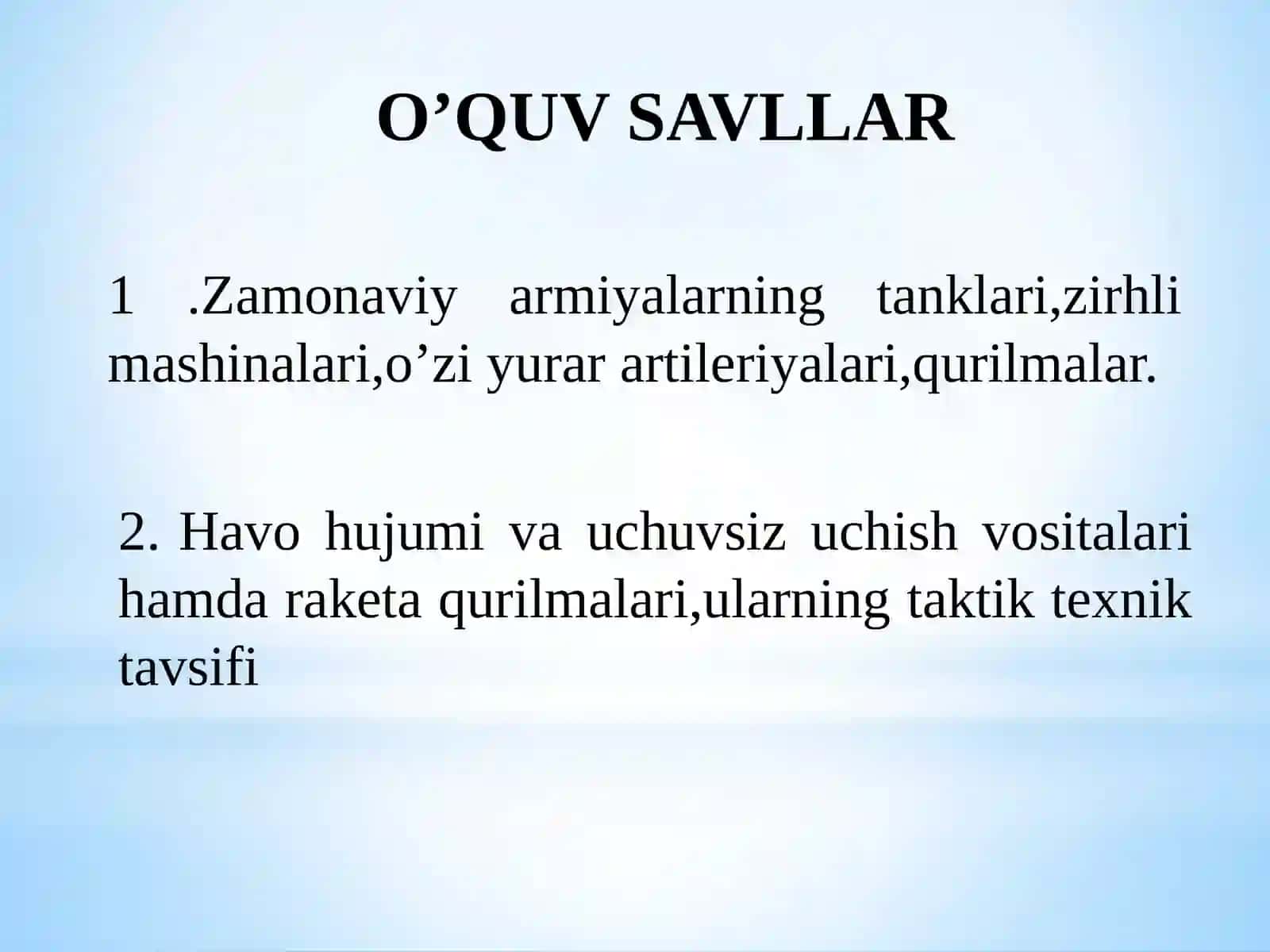 Zamonaviy armiyalarning tanklari,zirhli mashinalari,o’zi yurar artileriyalari,qurilmalar 3