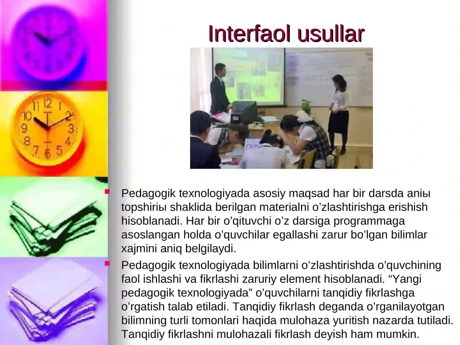 O’qitishning interfaol usullari 3