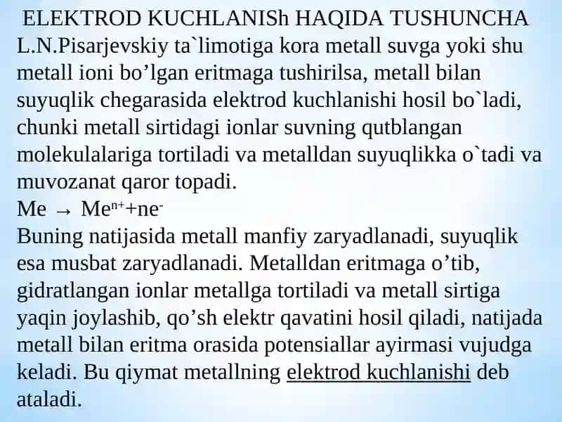 GALVANIK ELEMENTLAR. 3