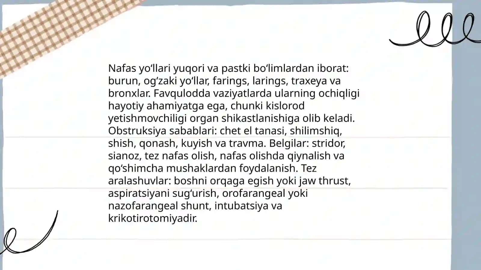 Nafas yo'llari anatomiyasi va favqulot holatlarda ahamiyati 3