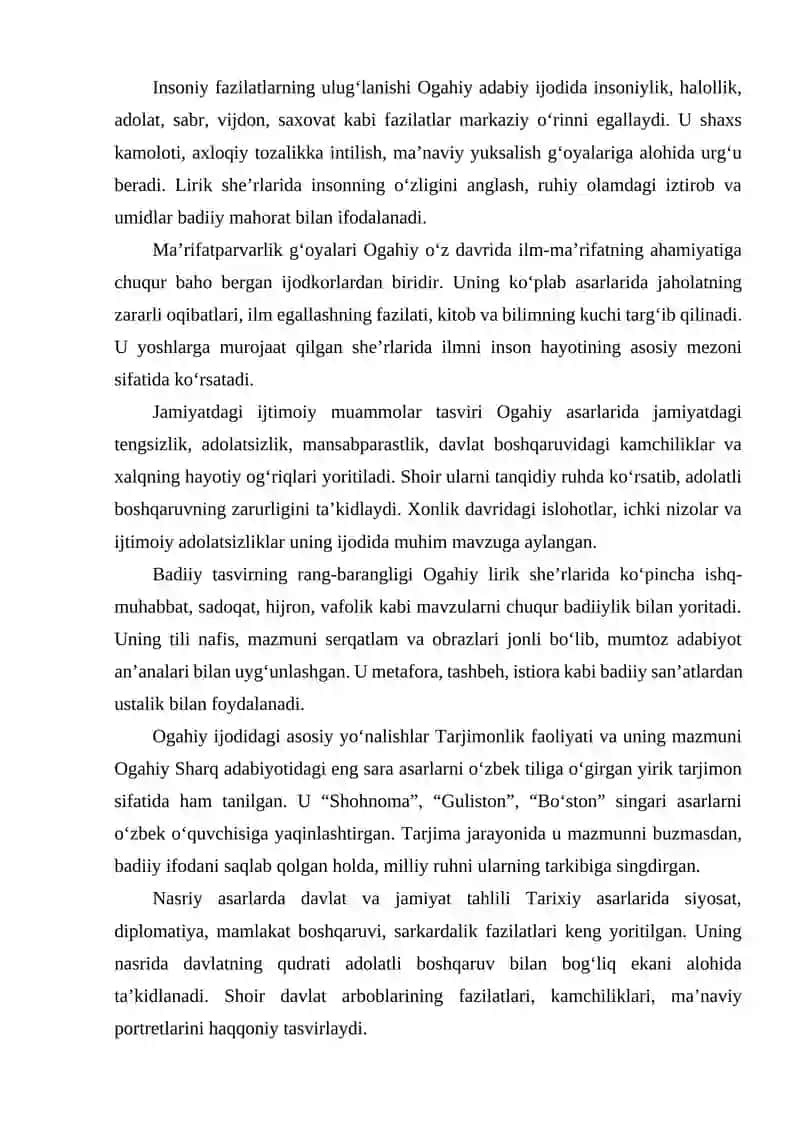 OGAHIY ASARLARINING MAZMUN MOHIYATI 3