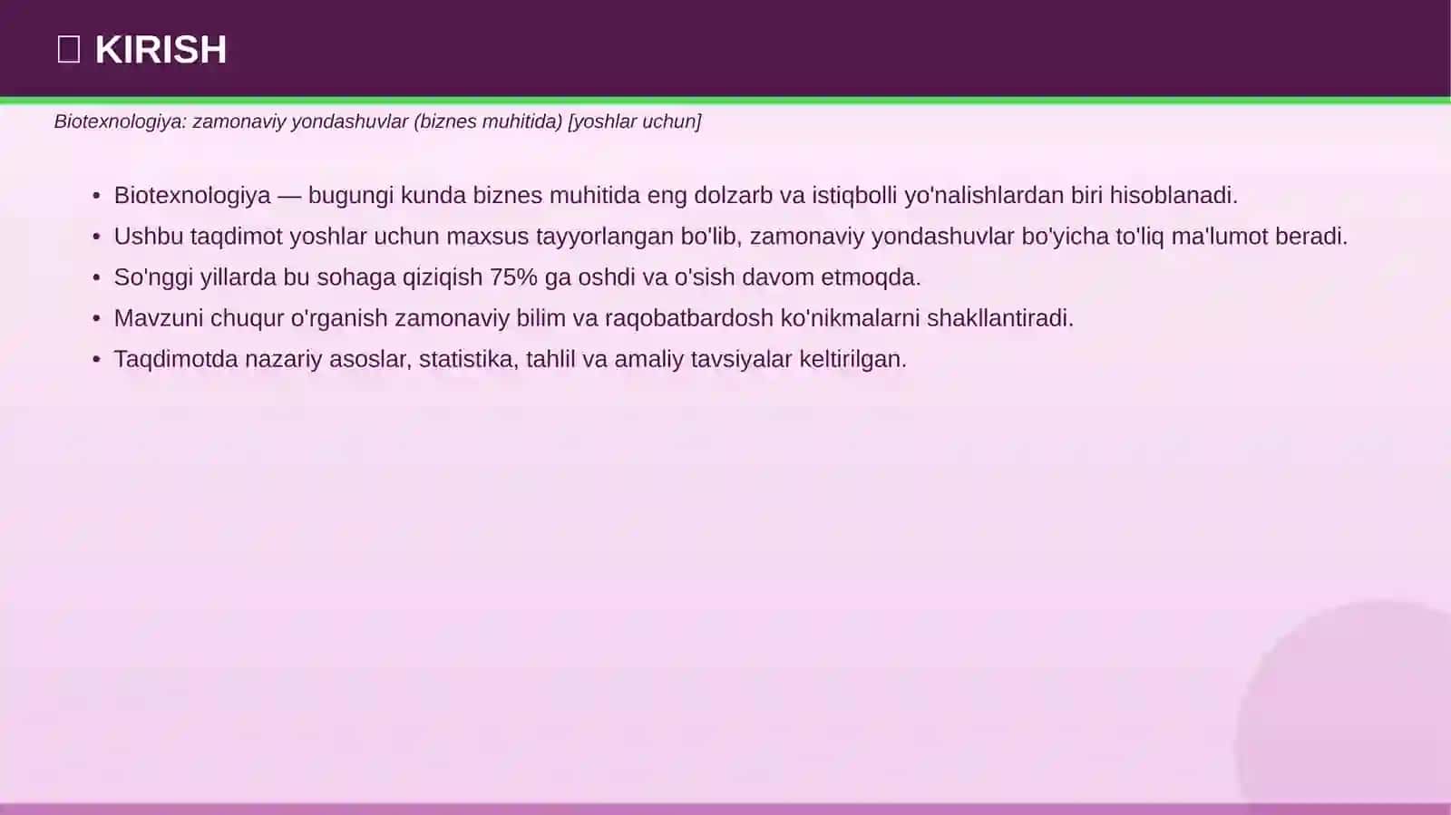 BIOTEXNOLOGIYA 3