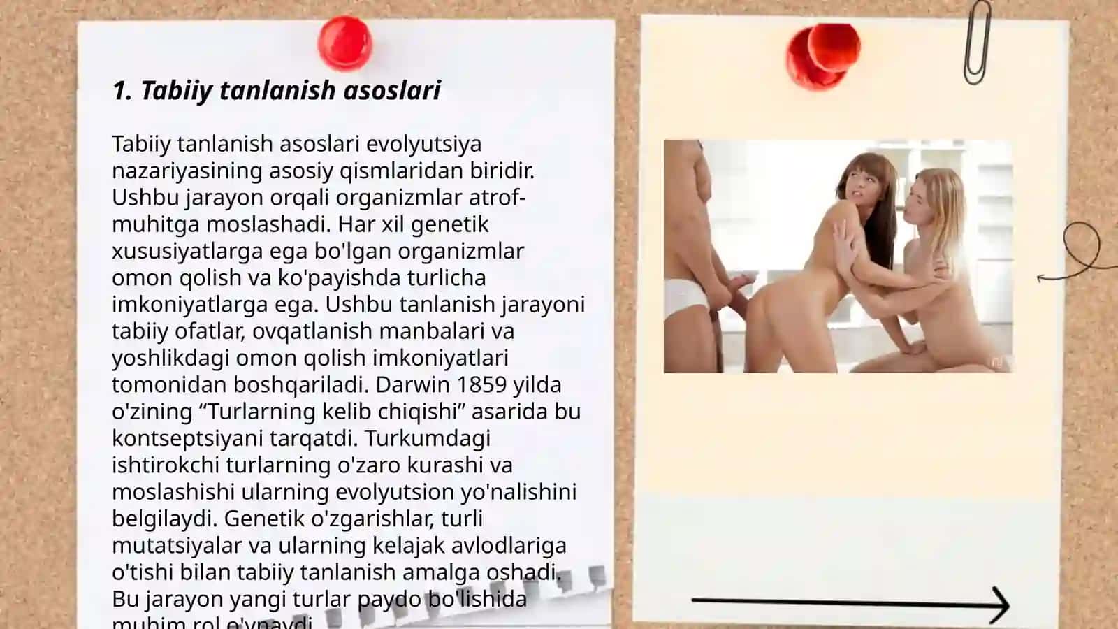 Tabiiy va jinsiy tanlanish nazariyalari 3