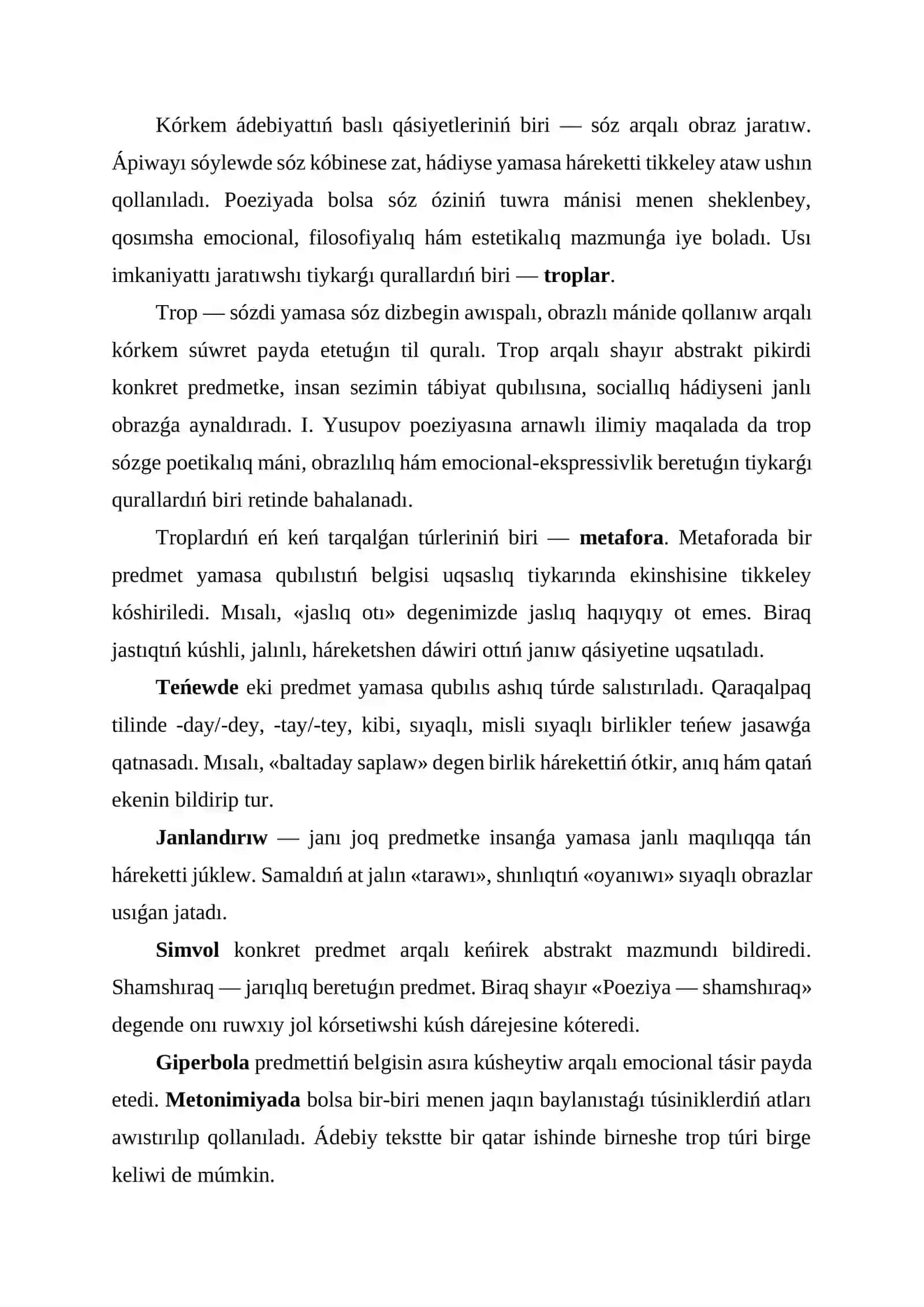 Qórkemlew quralları hám stilistika PÁNINEN 3