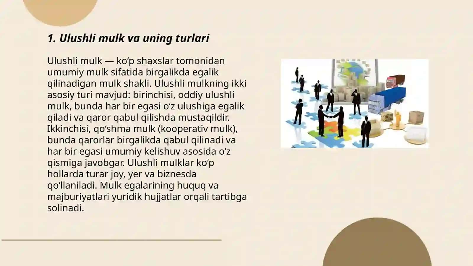 Kompaniya ulushli mulki va ulushli kapital 3