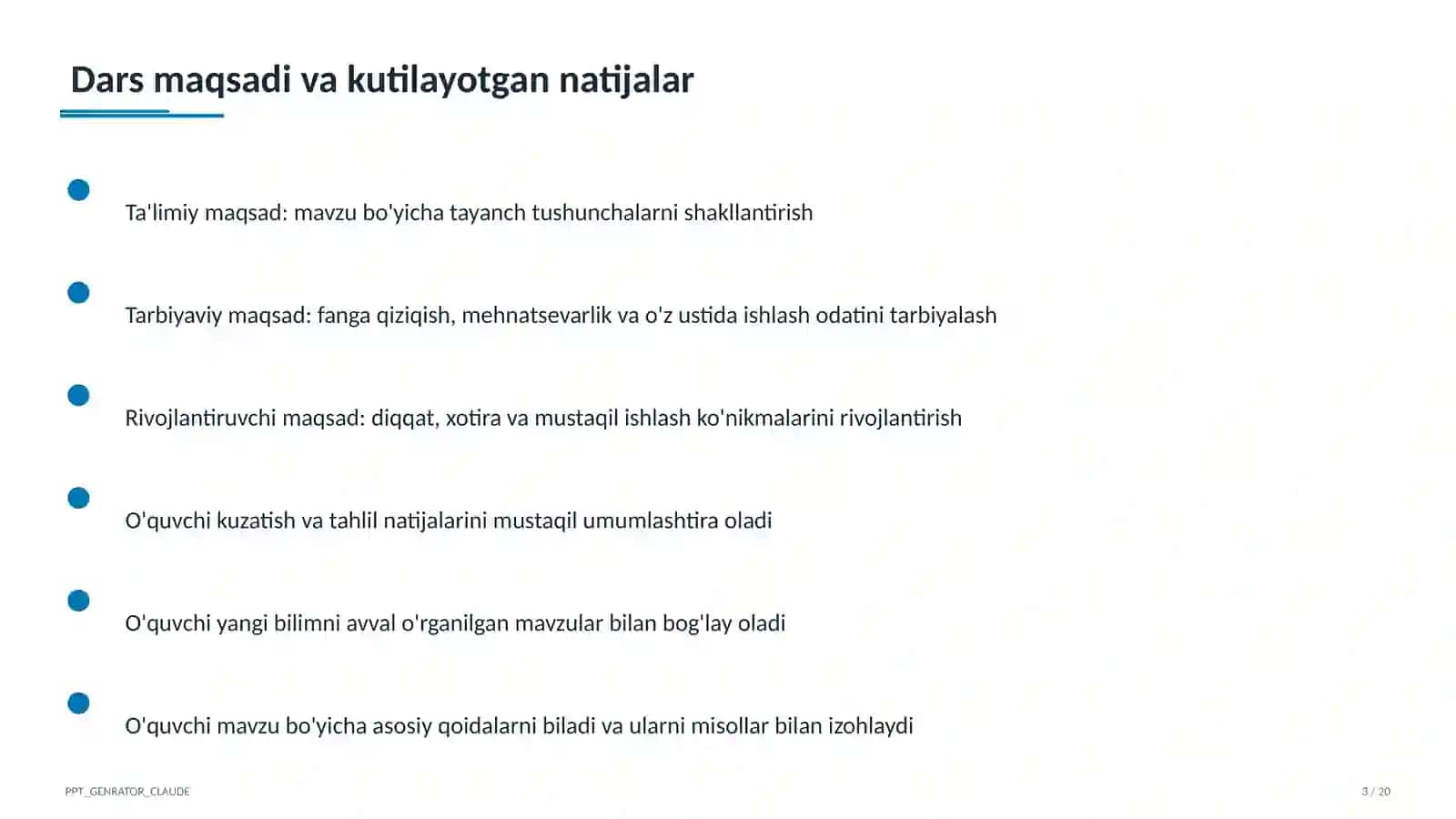 Fizik kattaliklar va ularni o'lchash (6-sinf) 3