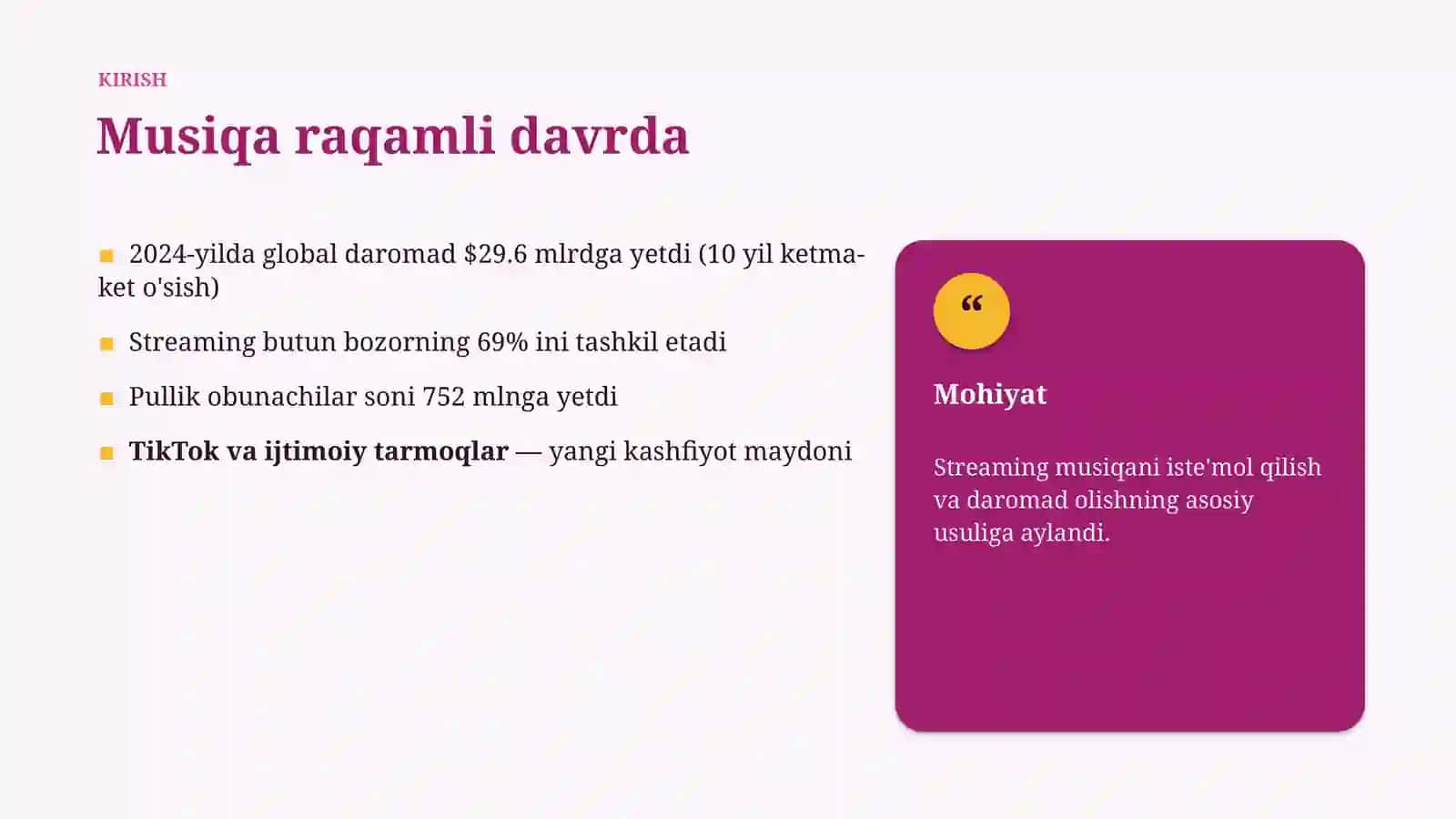 Zamonaviy musiqa 3