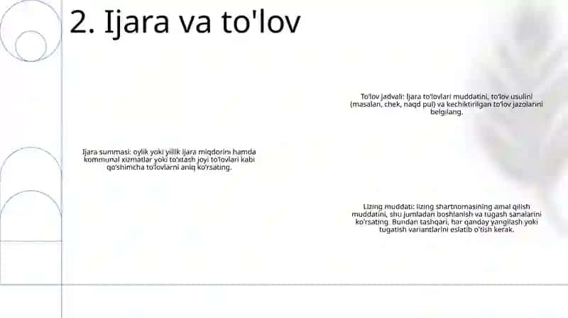 Ijara Shartnomasi Tuzish 3