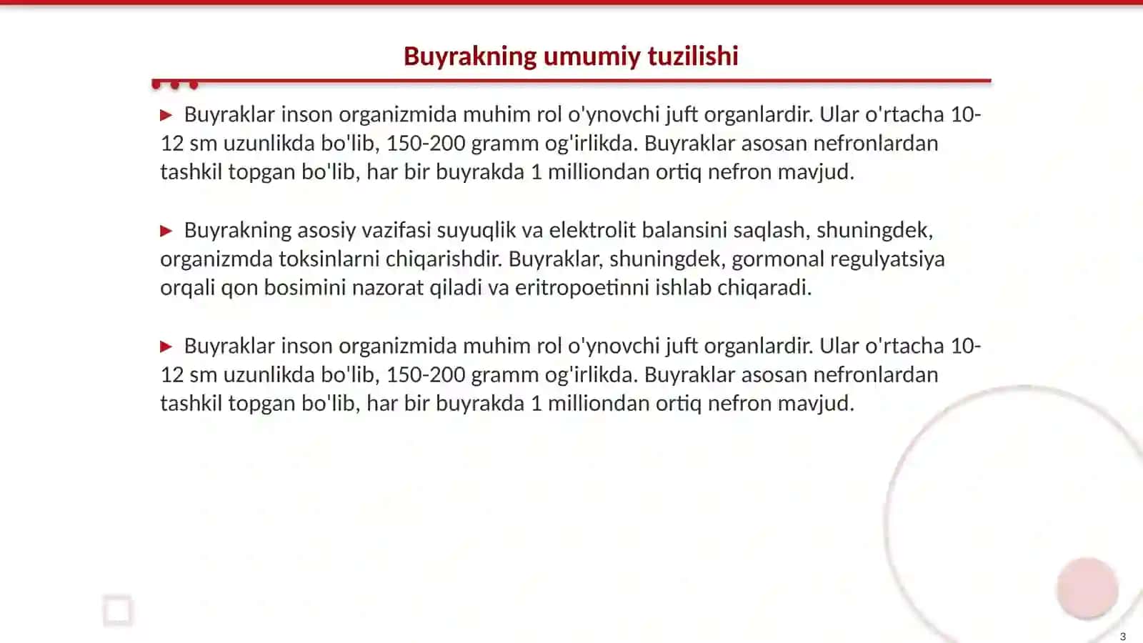 Buyrakning topografiyasi va anatomiyasi 3