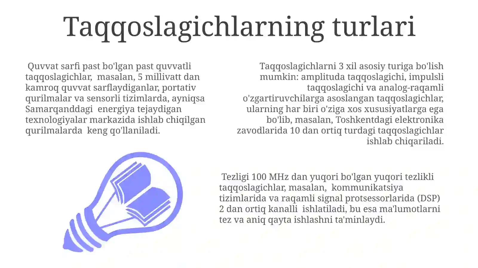 Komparatorlar 3