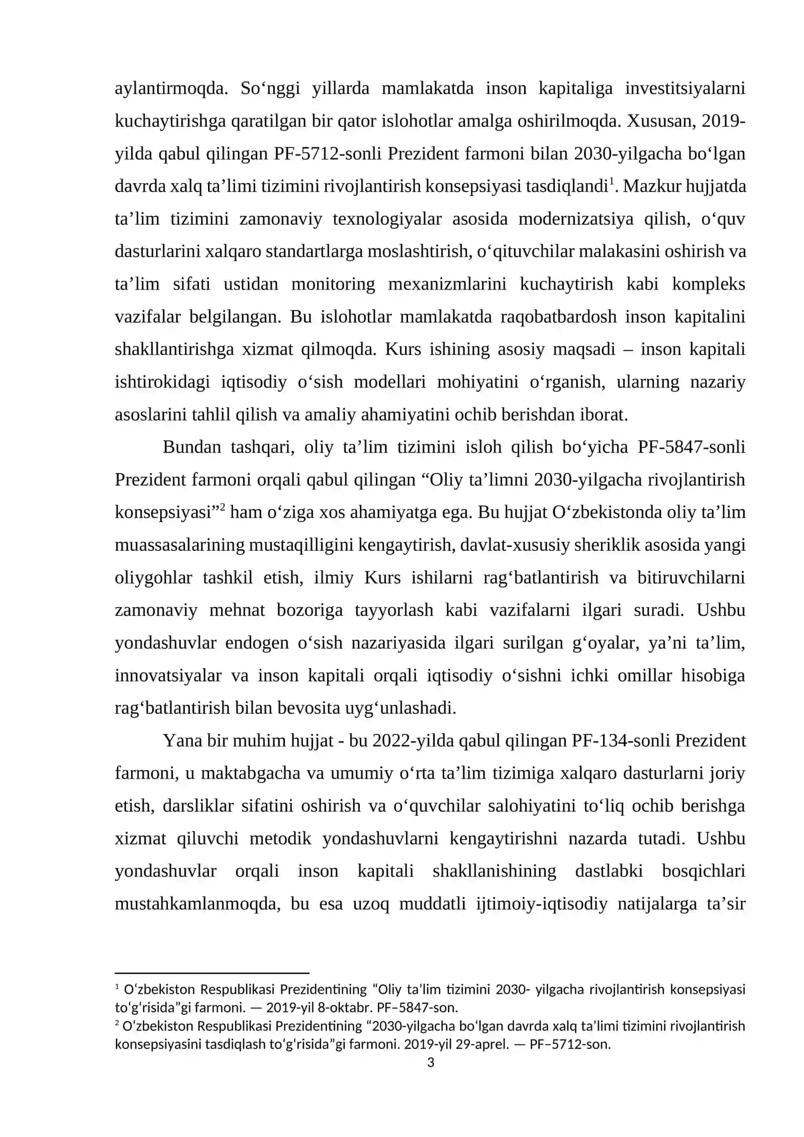 INSON KAPITALI ISHTIROKIDAGI IQTISODIY O’SISH MODELLARI 3