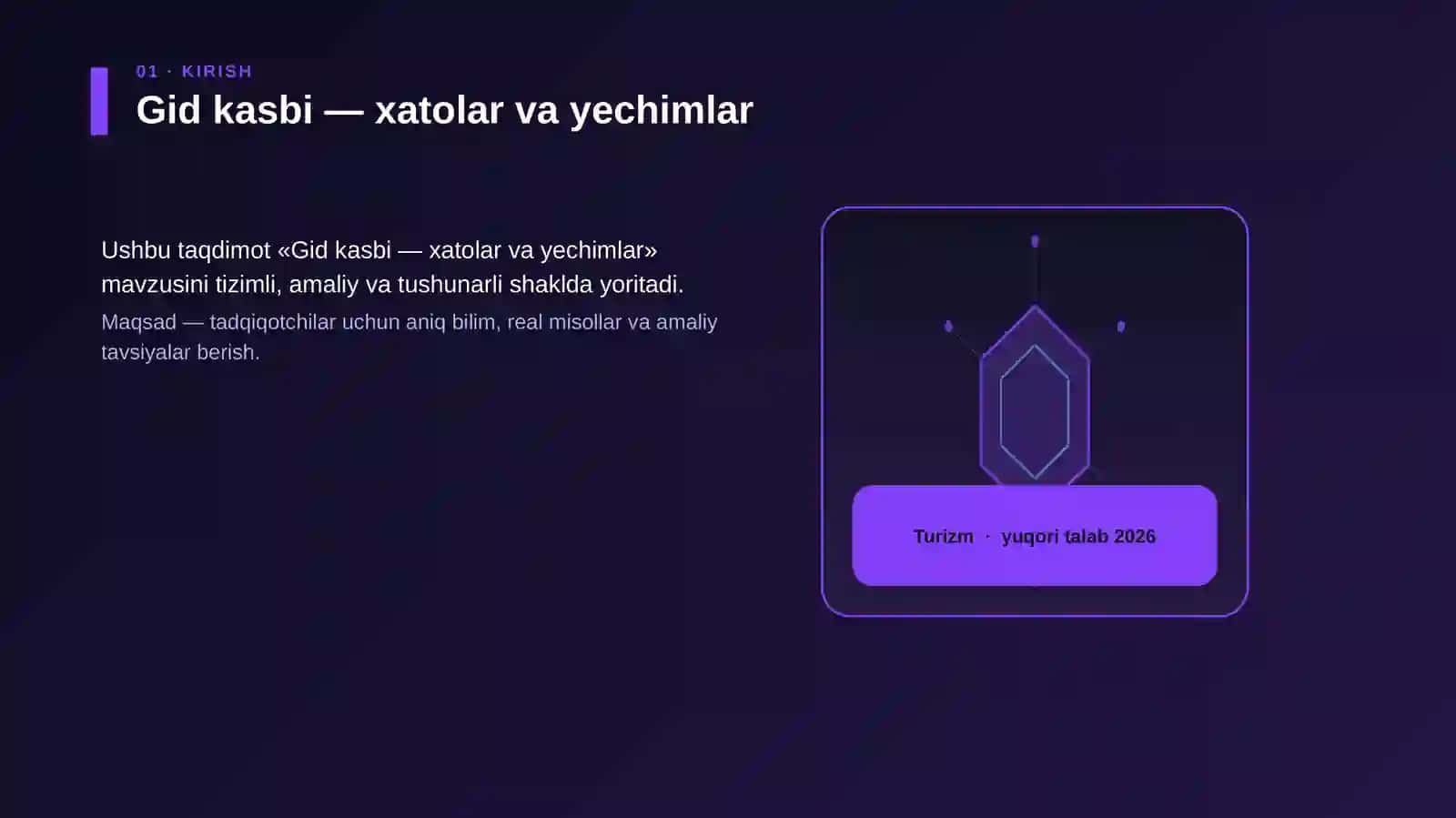 Gid kasbi — xatolar va yechimlar 3
