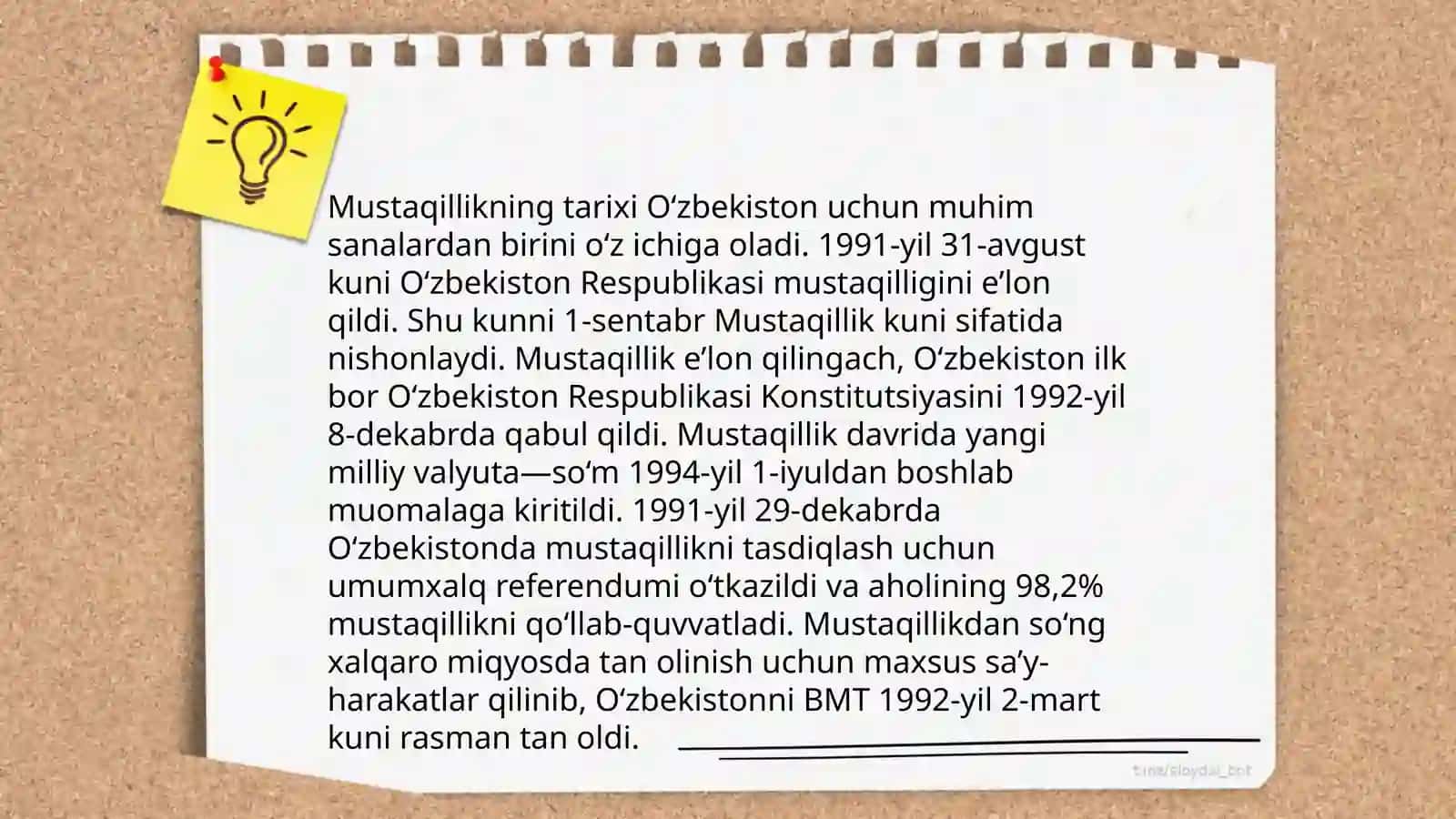 Òzbekistonning istiqlol va taraqiyot yoli 3