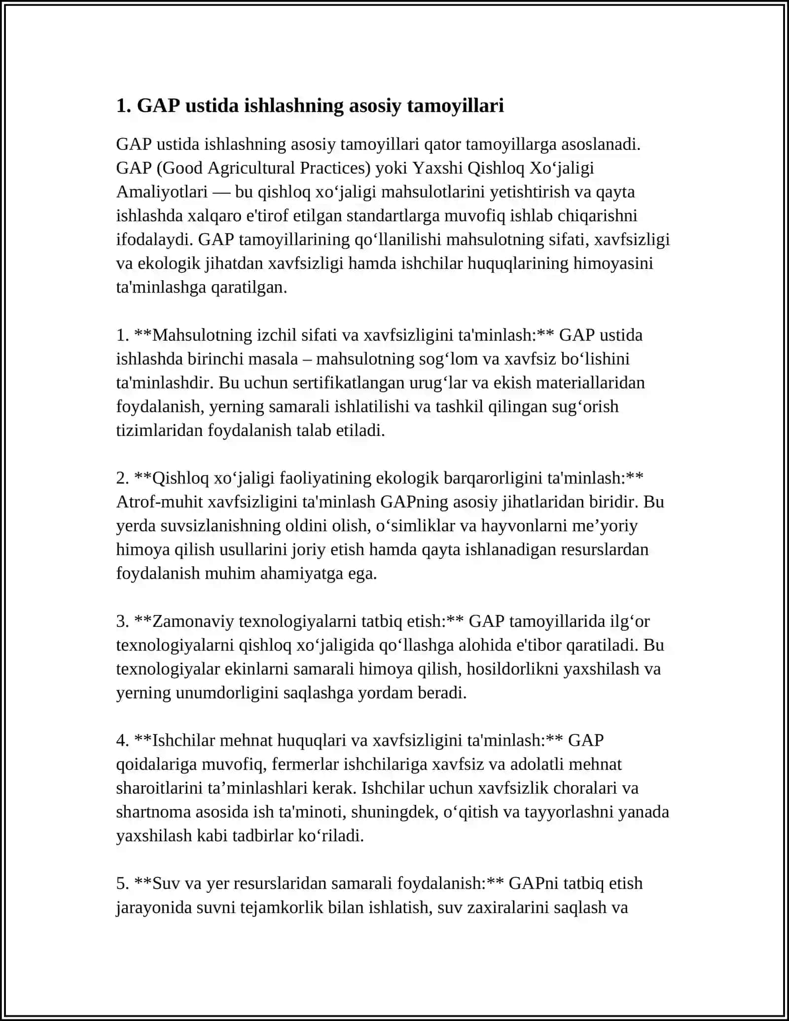 GAP USTIDA ISHLASHGA OID MUSTAQIL ISHLAR 3