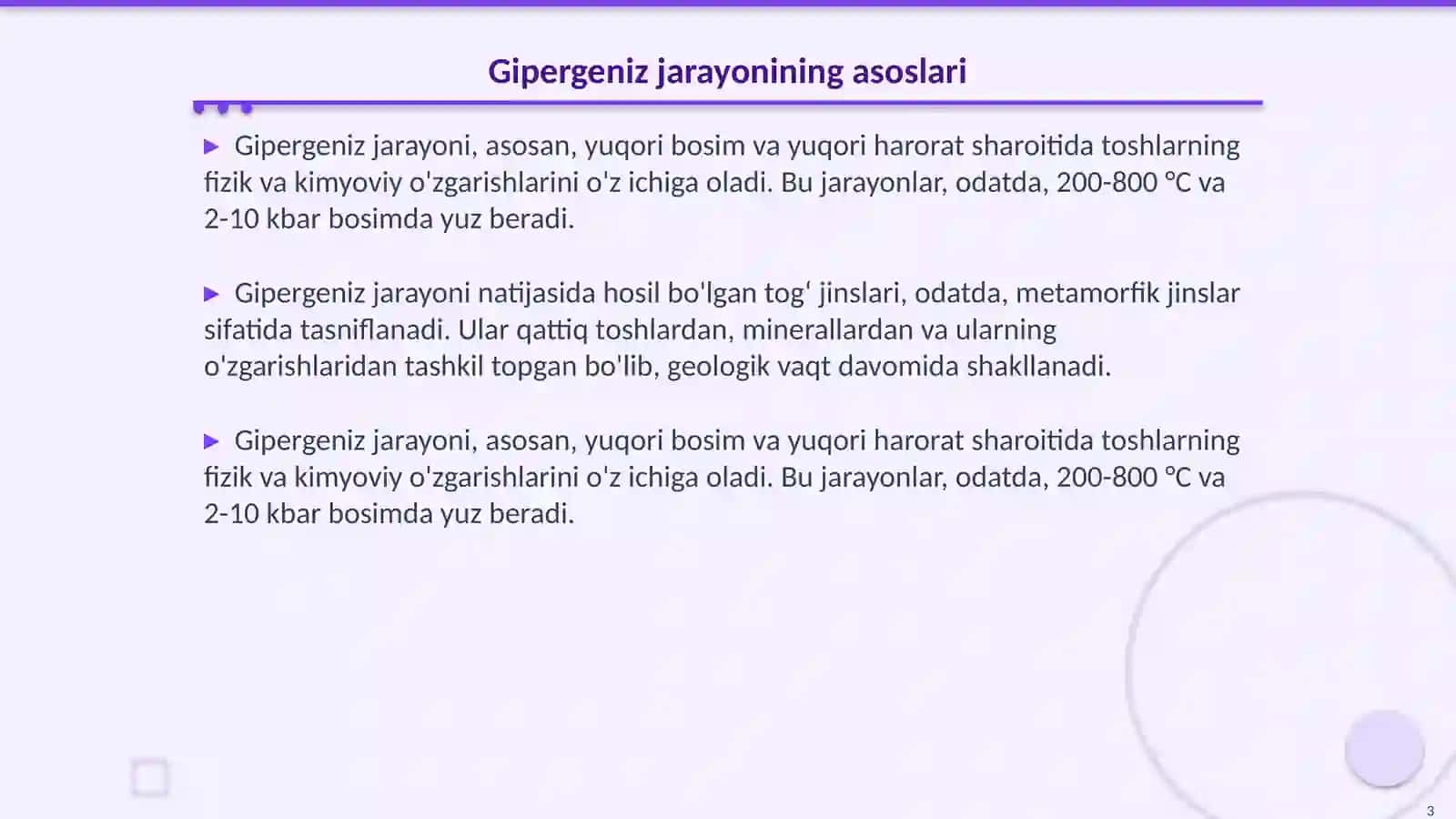 Gipergeniz (nurash) jarayoni va tuproq hosil qiluvchi togʻ jinslarining vujudga kelishi 3