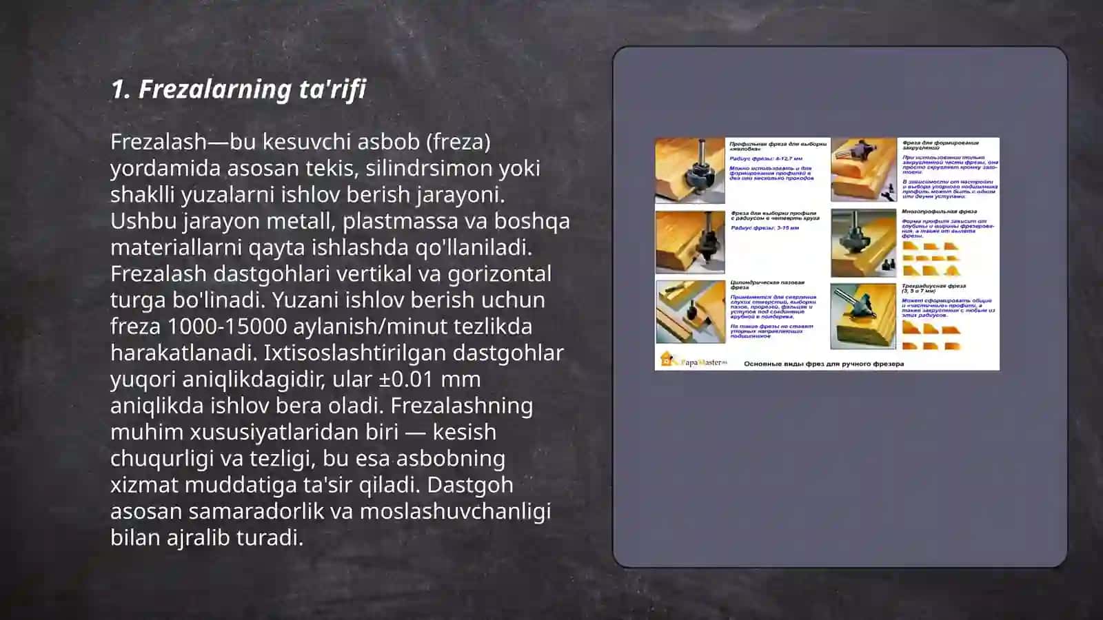 Frezalar 3