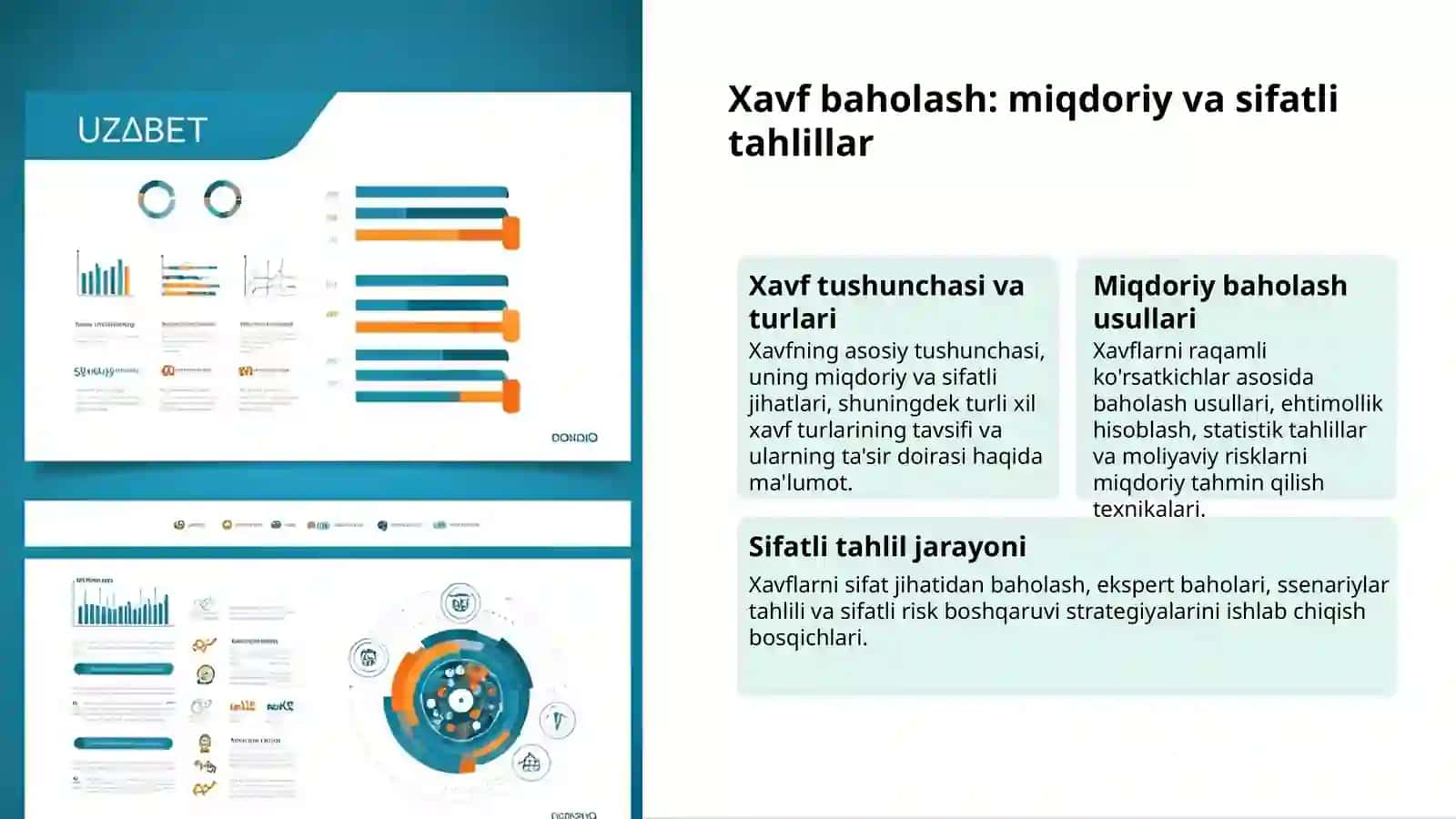 Hayot faoliyati xavfsizligi: tahlil va tahdidlar 3