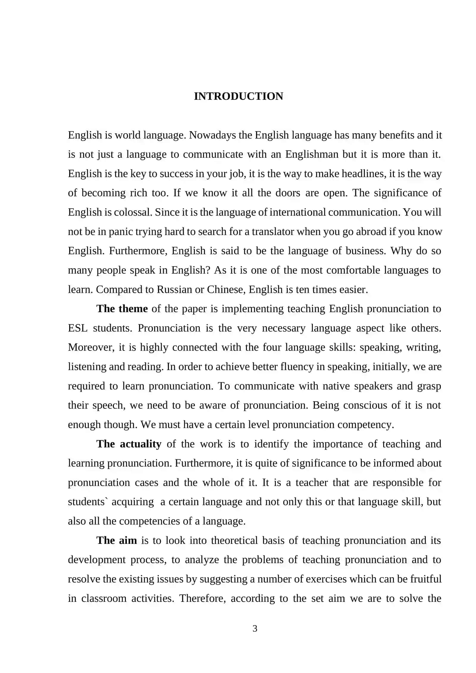 Teaching Pronunciation to ESL students 3