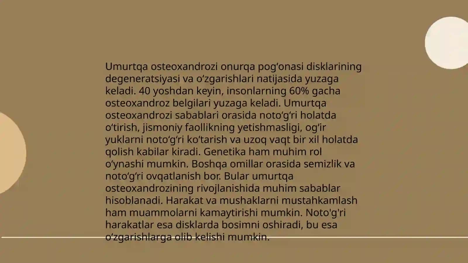 Umurtqalar osteoxandrozi. Spondiyoz Spondiloartroz 3