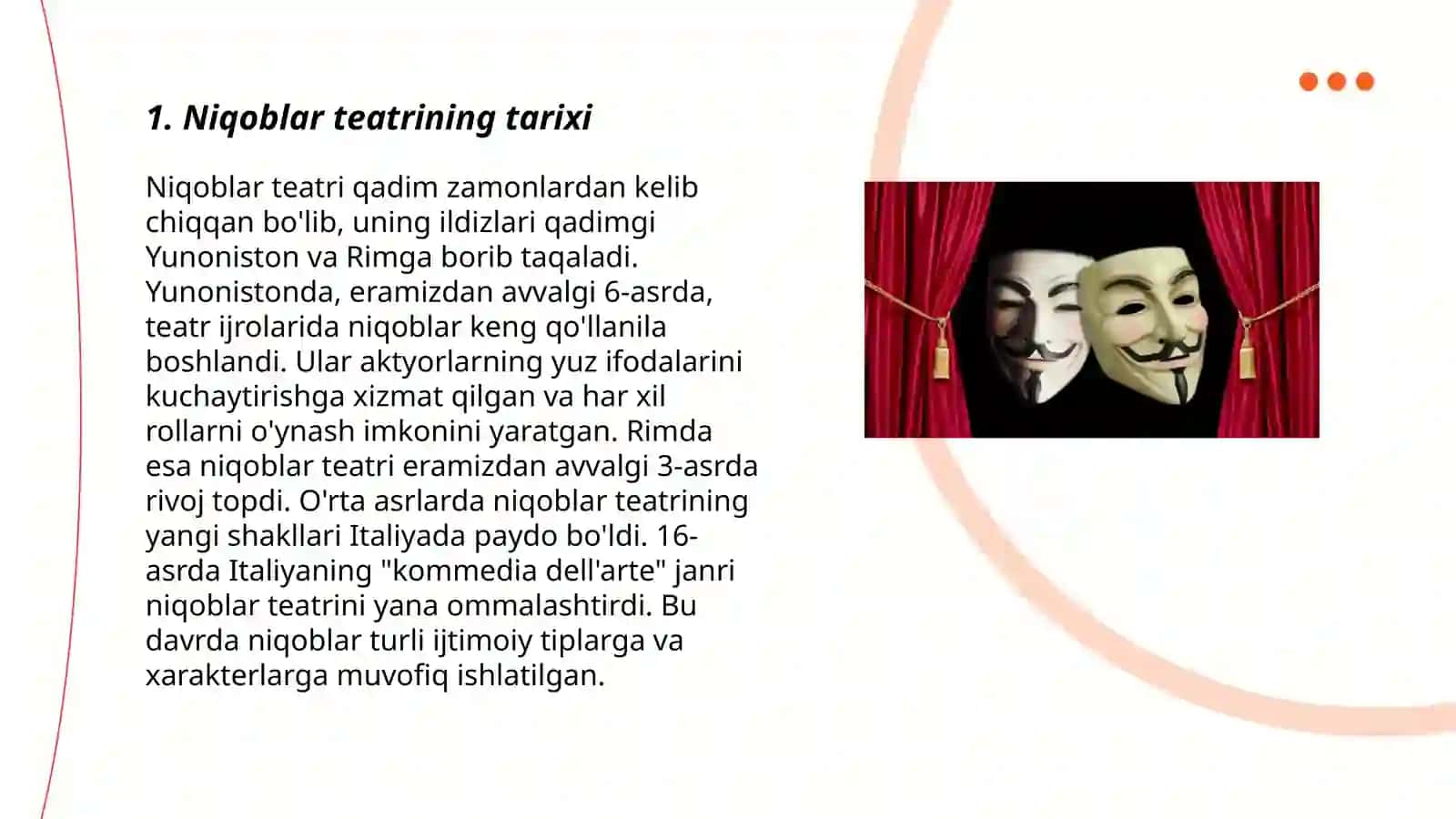 Niqoblar teatri 3