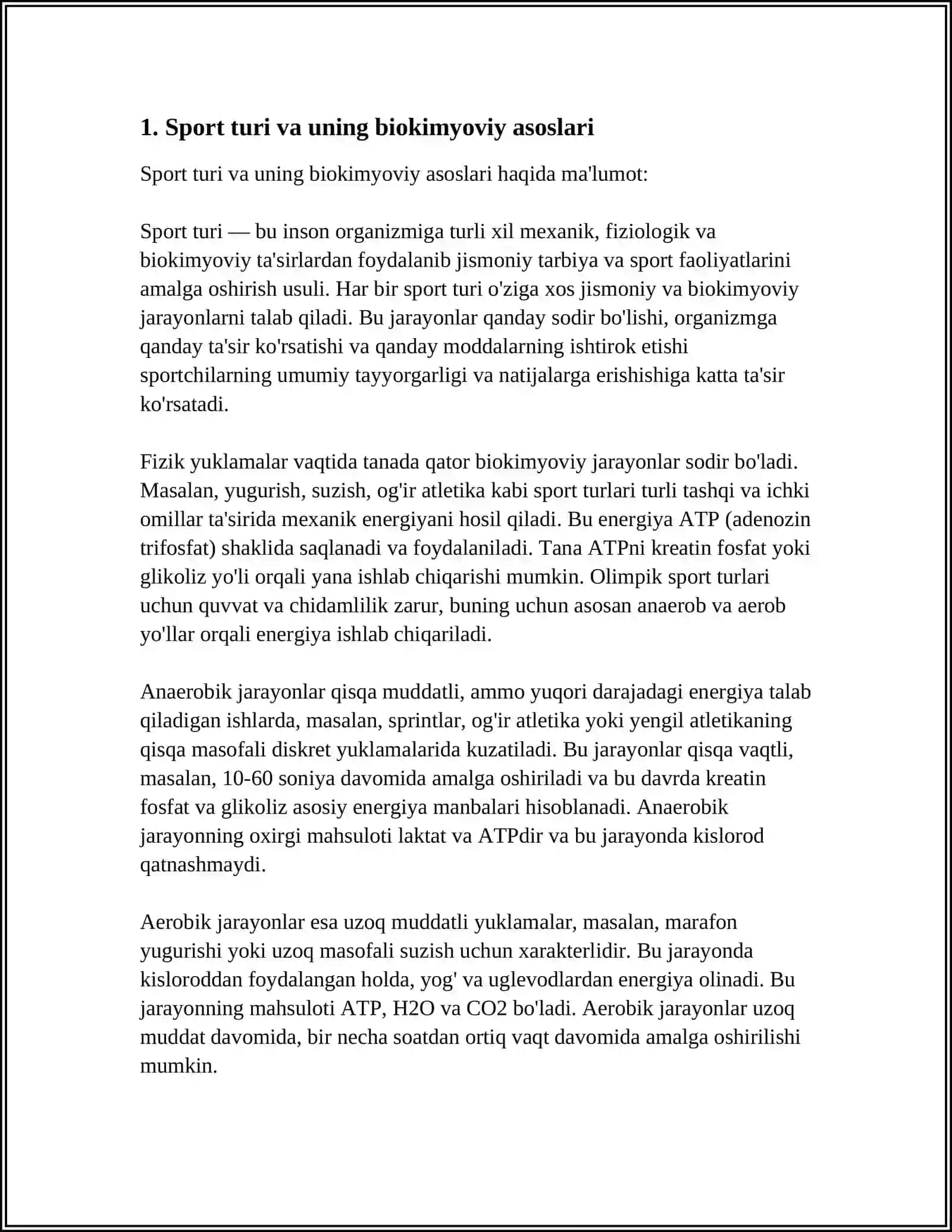 TANLAB OLINGAN SPORT TURLARIGA BIOKIMYOVIY XARAKTERISTIKA 3
