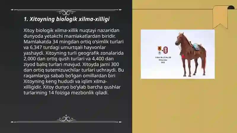 Xitoy respublikasi hayvonot dunyosi 3