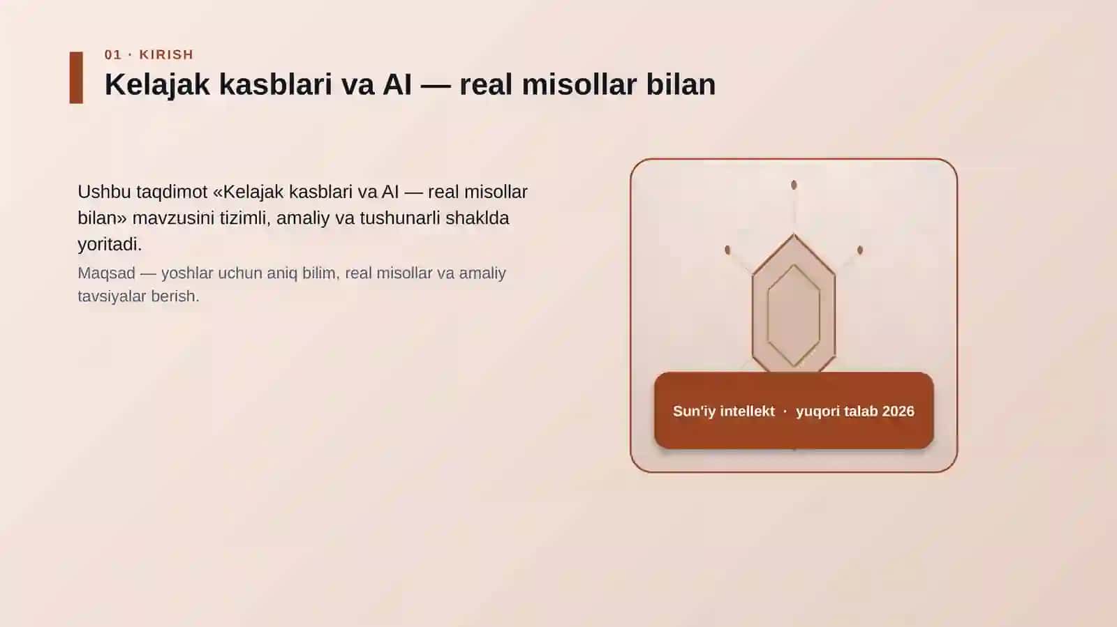 Kelajak kasblari va AI — real misollar bilan 3